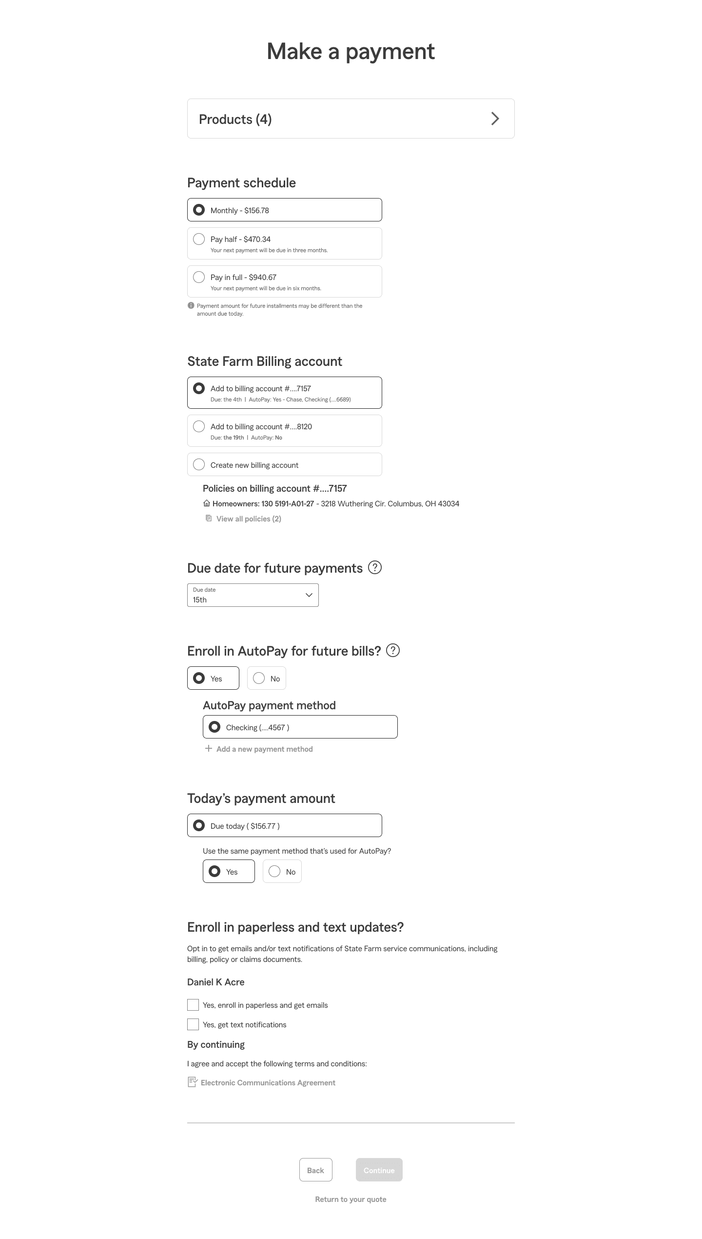 North star — full checkout experience with all design enhancements applied.
